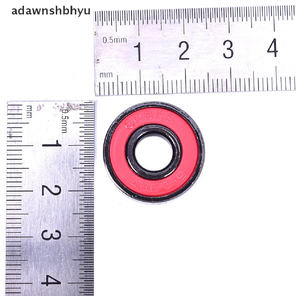 Adawnshbhyu 10Pcs /set 6082rs Bearing Deep Groove Steel Sealed Ball Bearings 608RS 608-2RS