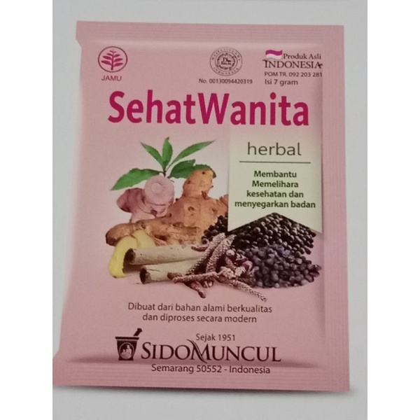 

jamu sehat wanita 1 pack isi 19