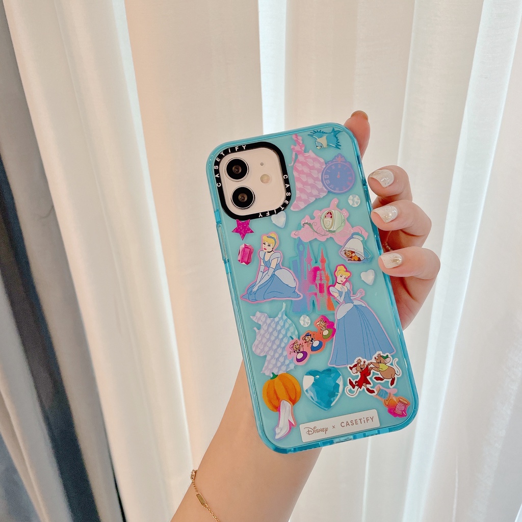 Casetfy Princess Lovely IPhone Case iPhone12 iPhone12Pro iPhone11Promax IphoneXR iPhone11 iPhone6splus iPhone7plus 8plus iPhoneXS iPhoneXsmax Soft Casing-2