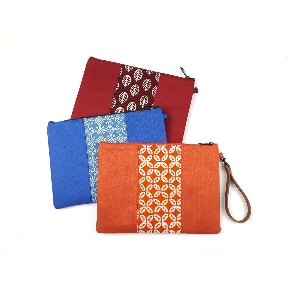 

Bukuku Pouch Batik Dakota Aneka Motif / Pouch Murah