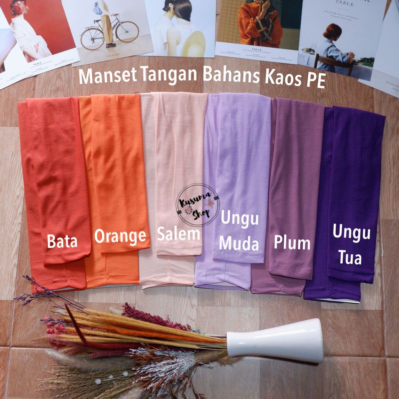 Manset Tangan Bahan Kaos Spandek PE