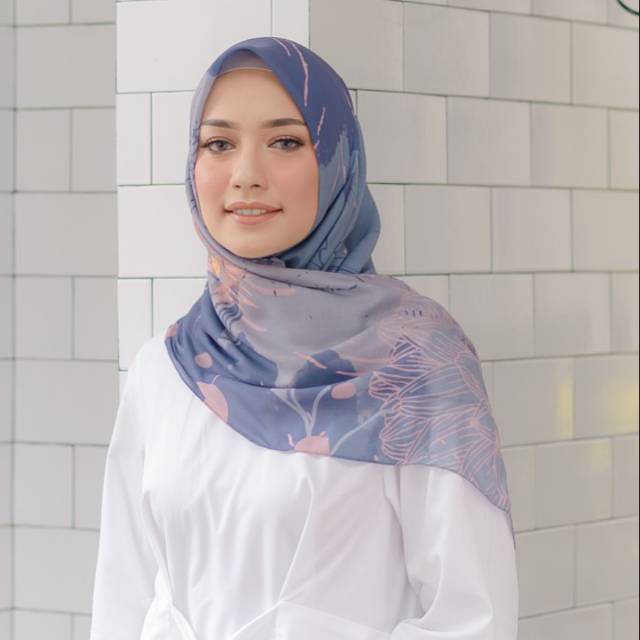 Jilbab My lady Hijab Original Zahwa Kerudung Segi Empat Motif Premium Mylady Segiempat Terbaru