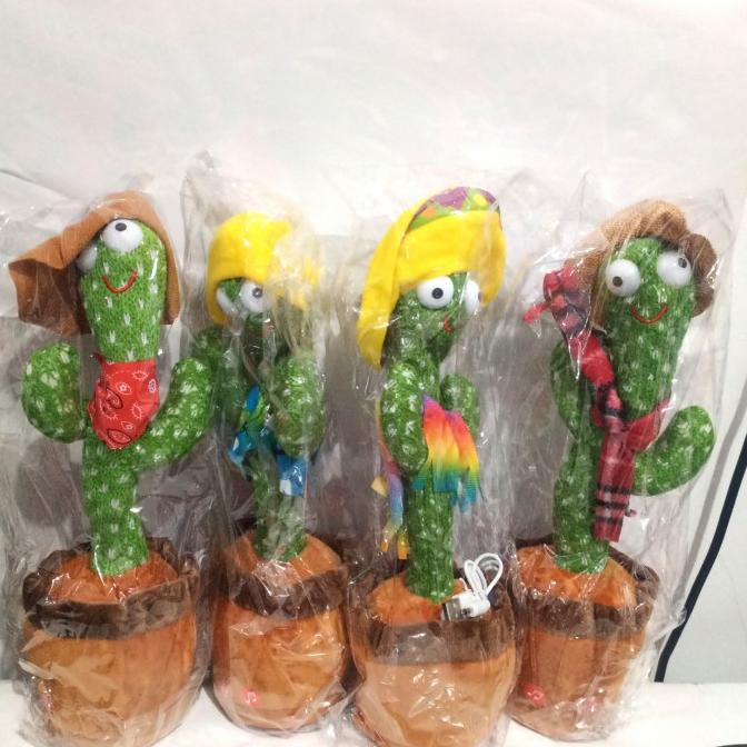GRATIS ONGKIR Boneka kaktus goyang / dancing cactus / dancing kaktus
