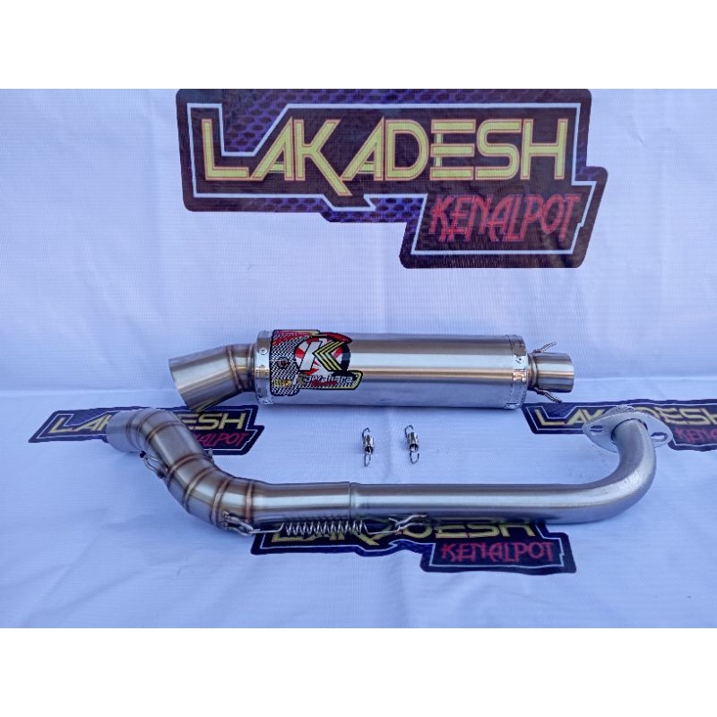 KNALPOT KAWAHARA (INLET 38/50) BEAT MIO VARIO AEROX SCOOPY NMAX PCX LEXI ADV GENIO FREEGO XRIDE DLL