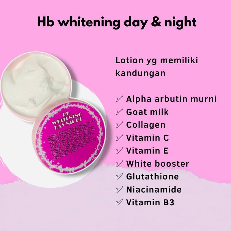 Hb day night Gk skincare