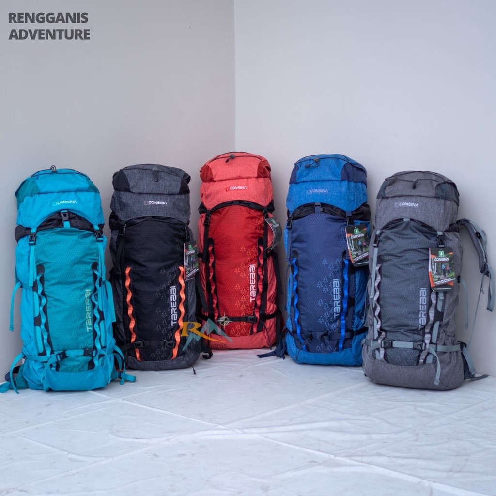 Tas Ransel Hiking CONSINA TAREBBI 60 LITER Tas Carrier Gunung