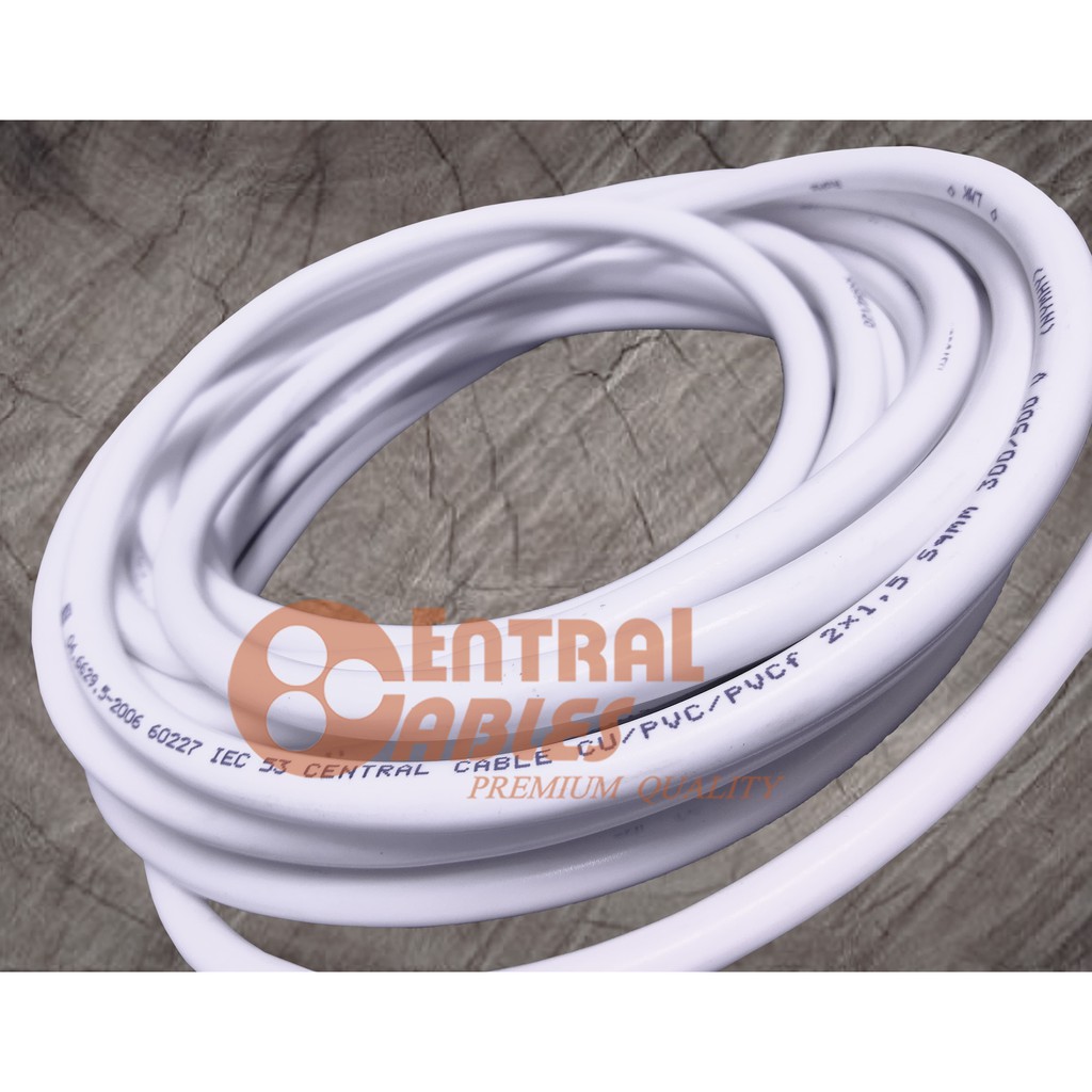 SNI CENTRAL KABEL NYMHY 2x1.5 NYMHY 2x1,5 NYMHY 2 x 1.5 Potongan 500V