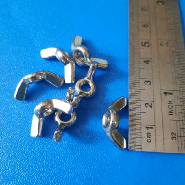 Mur kuping / mur kupu kupu 8 stainless