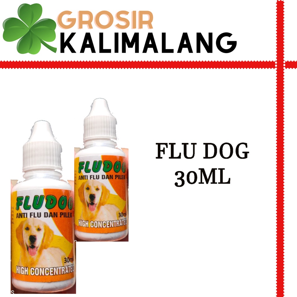 Flu Dog Obat Pilek Untuk Anjing 30ml