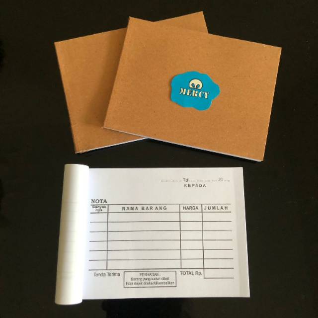 Nota Mini Biasa 1 Ply 50 Lembar Nota Mini Ukuran 8x11cm Shopee