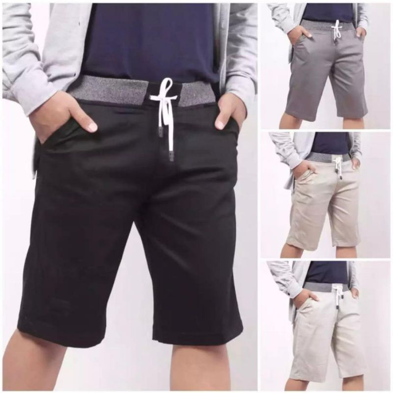 celana pendek chinos bahan twill non streacht