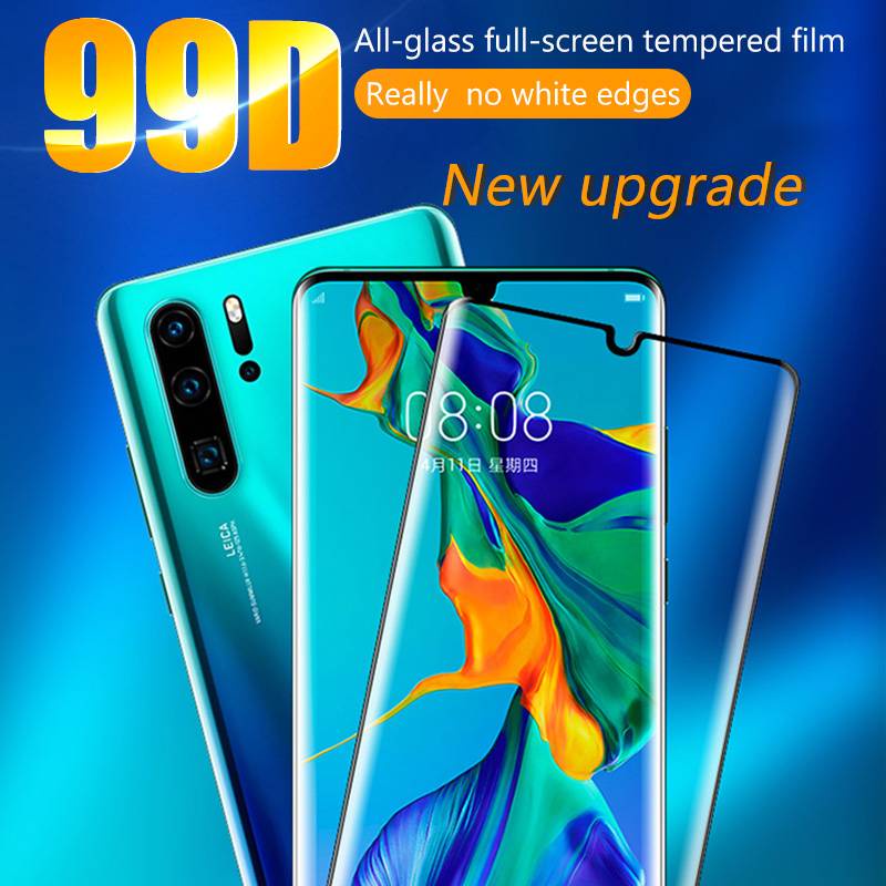 Full Cover Tempered Glass For Huawei P30 P40 P20 Mate 30 10 20 Lite Pro Screen Protector Huawei Honor 20 Pro 30 9X Curved Glass