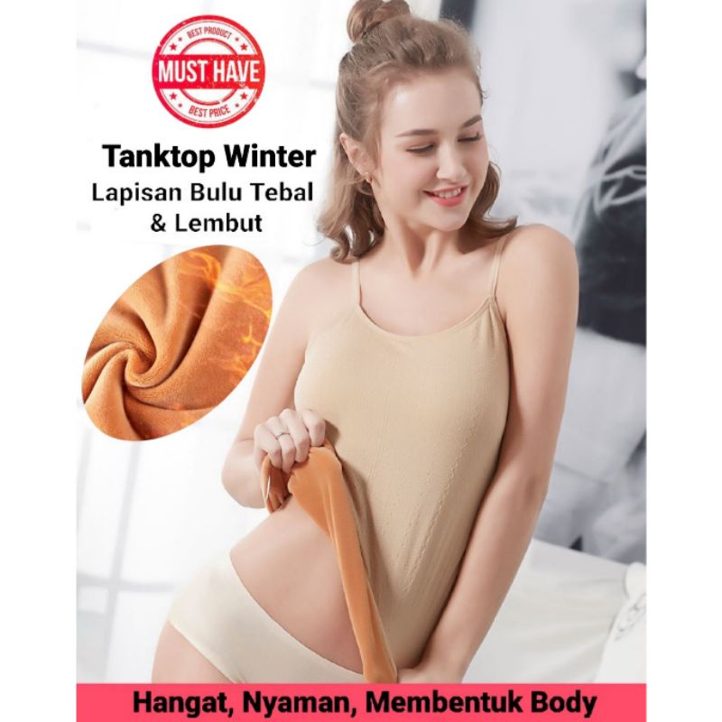 Tengtop / Tanktop Musim Dingin Long John Wanita 05