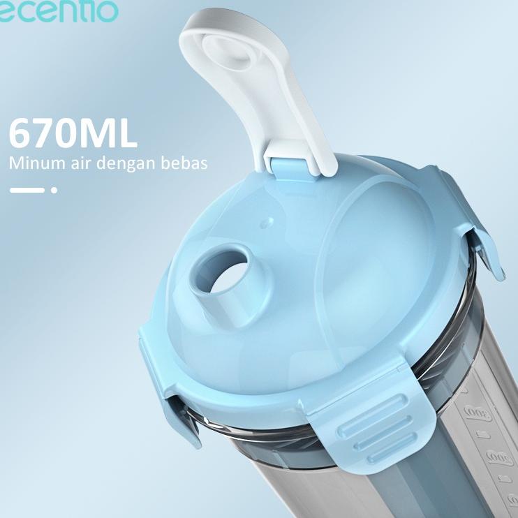 TRXLl2L6--ecentio botol air Botol Minun pendingin biru 670ml Coffee /Tea Cup Handle Lid bottle