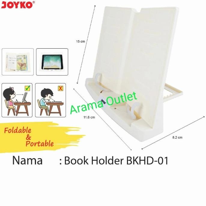 

Office & Stationery | Document Organizer | Penyangga Buku/Penahan Buku/Book Holder Bkhd-01 Joyko | Best Seller