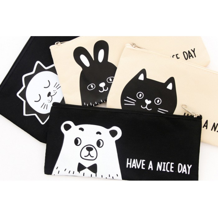 

TERLARIS!!! Tempat Pensil Kain Beruang & Kucing UNIK