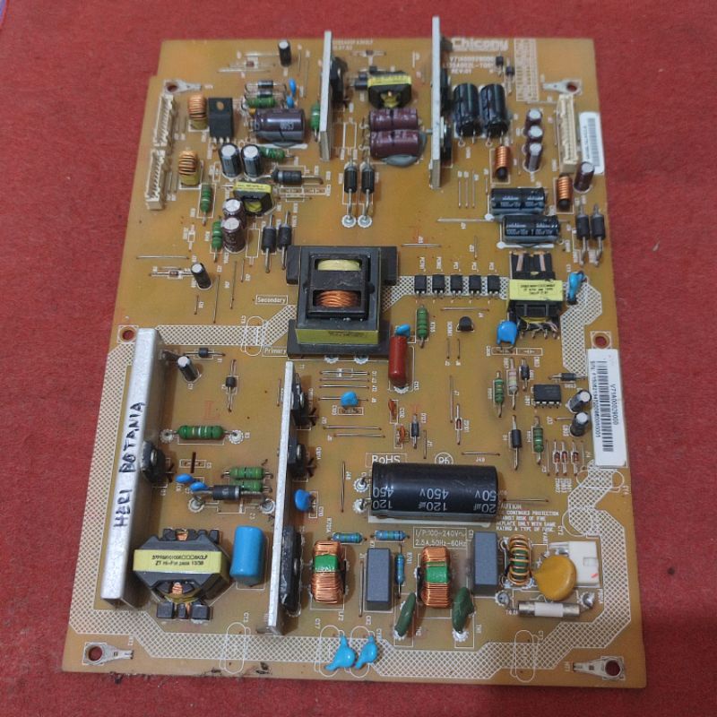 PSU regulator power Supply board TV LED Toshiba 39L3300 VJ - 39L3300VJ