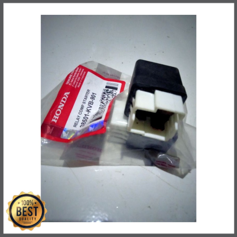 RELAY COMP STARTER BENDIK BENIK STATER STARTER HONDA VARIO KARBU CBS 110 BEAT KARBU FI F1 KODE KVB-2