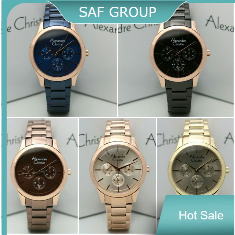 JAM TANGAN WANITA ALEXANDRE CHRISTIE AC 2915 / AC2915 ORIGINAL by plp