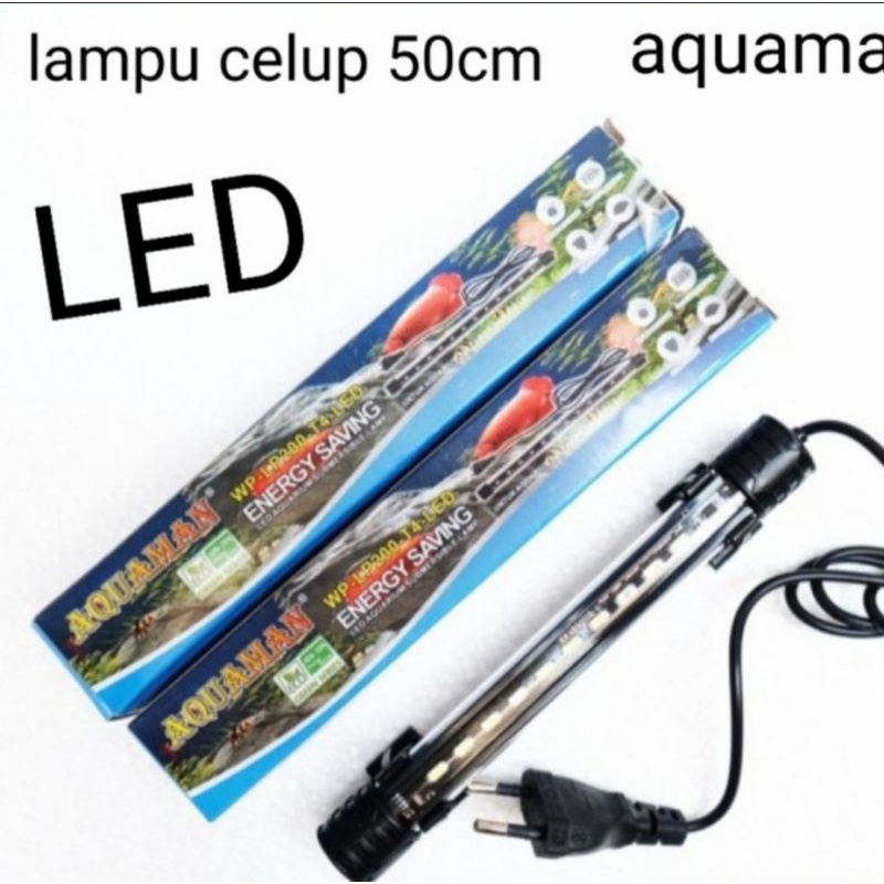 lampu celup aquarium lampu led aquarium 50cm