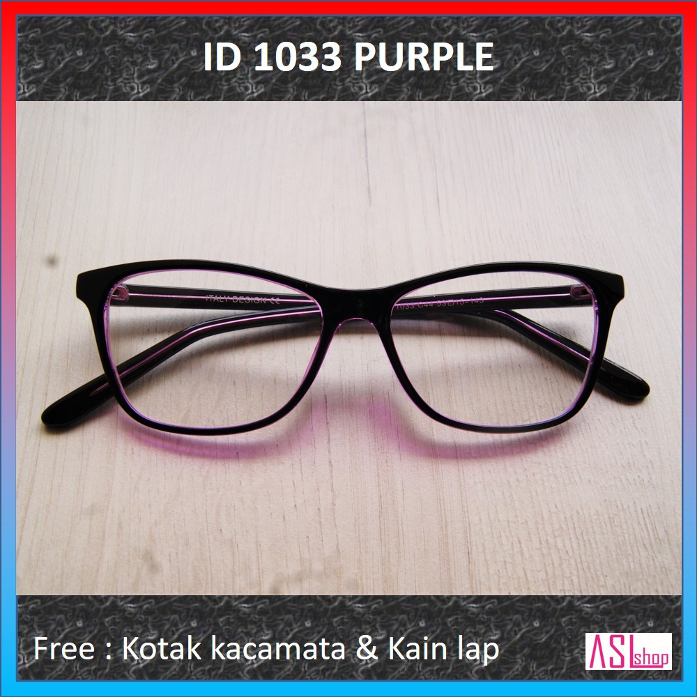 FRAME DAN KACAMATA MINUS KOREA (KODE = ID 1033)