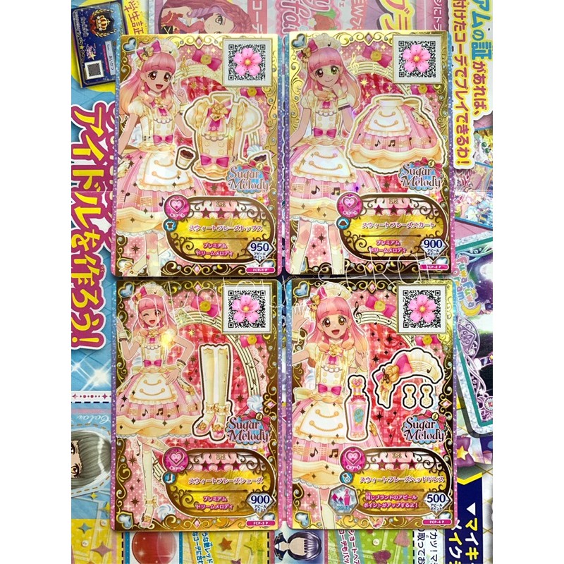 [RARE ITEM] Kartu Aikatsu Friends Premium Sugar Melody