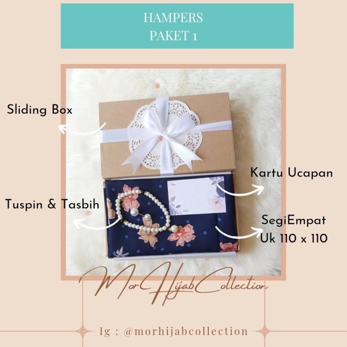 

Best Product!!! Hampers Hijab Paket Kado Ulang Tahun Hantaran Gift Wisuda Ready - Paling Dicari
