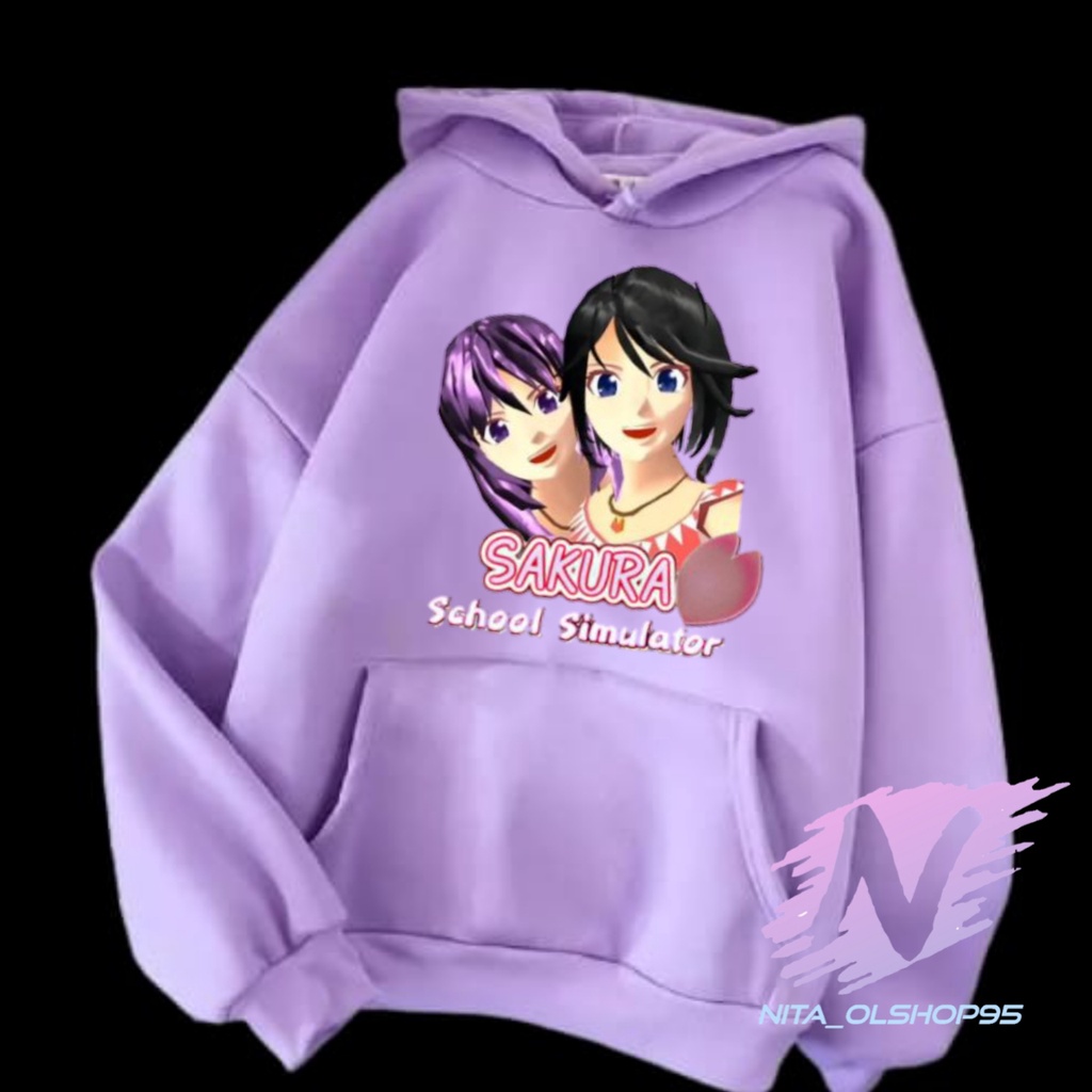 sweter sakura school simulator anak hoodie sakura terbaru