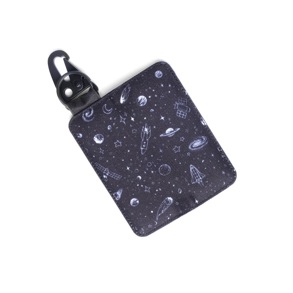 DOMPET STNK GANTUNGAN KUNCI MOBIL MOTOR MOTIF GALAXY - BDSS14