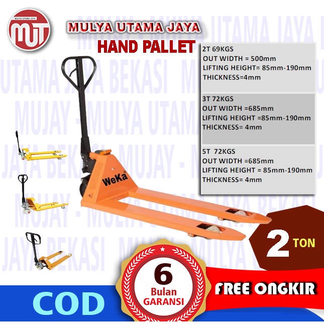 Hand Pallet 2 ton
