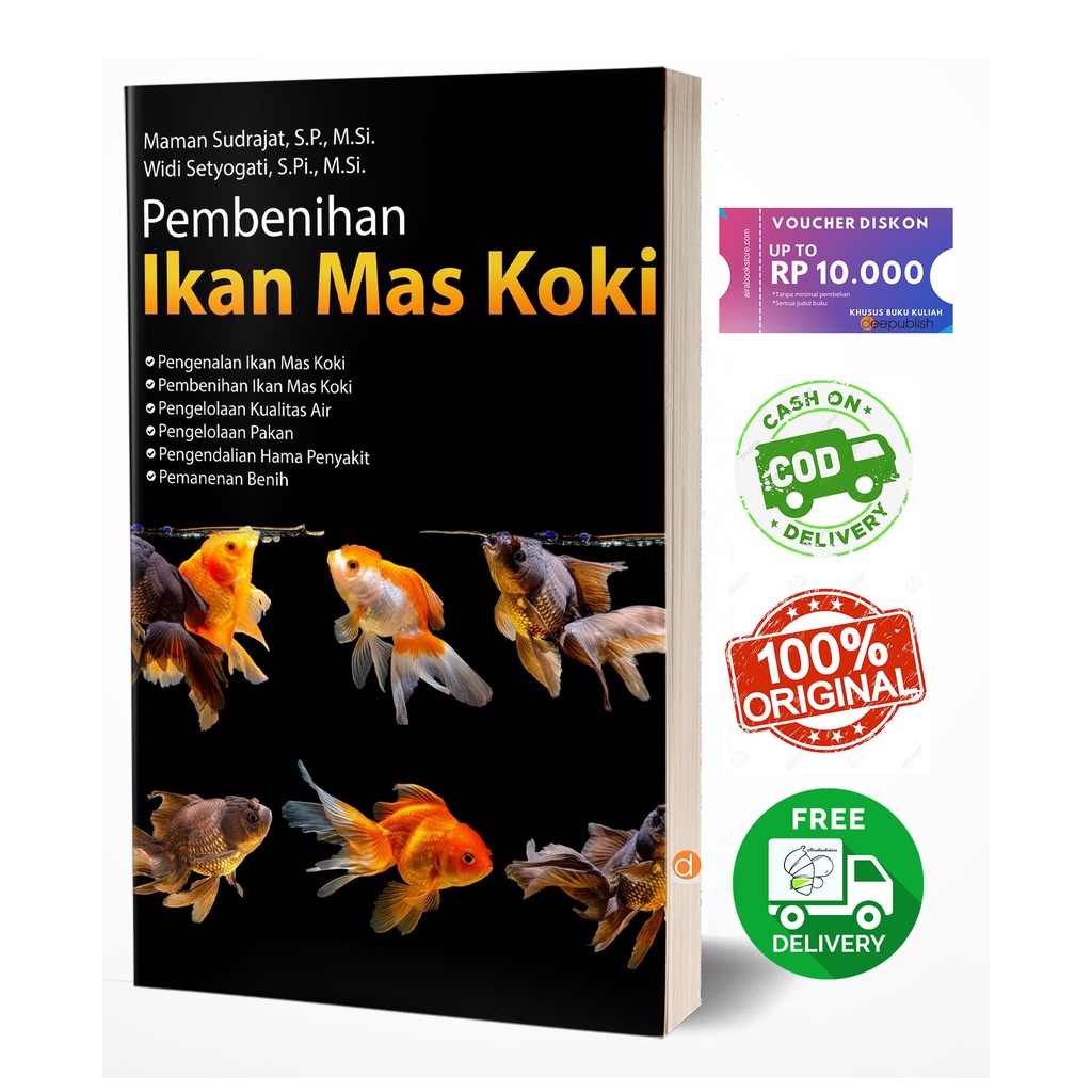 Jual Buku Pembenihan Ikan Mas Koki (BW) Indonesia|Shopee Indonesia