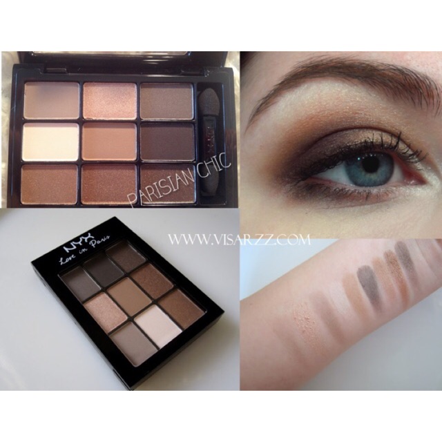 NYX Love In Paris Eyeshadow PreloveD