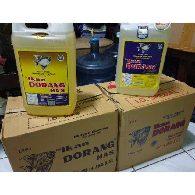 

Minyak Ikan Dorang 5 Liter