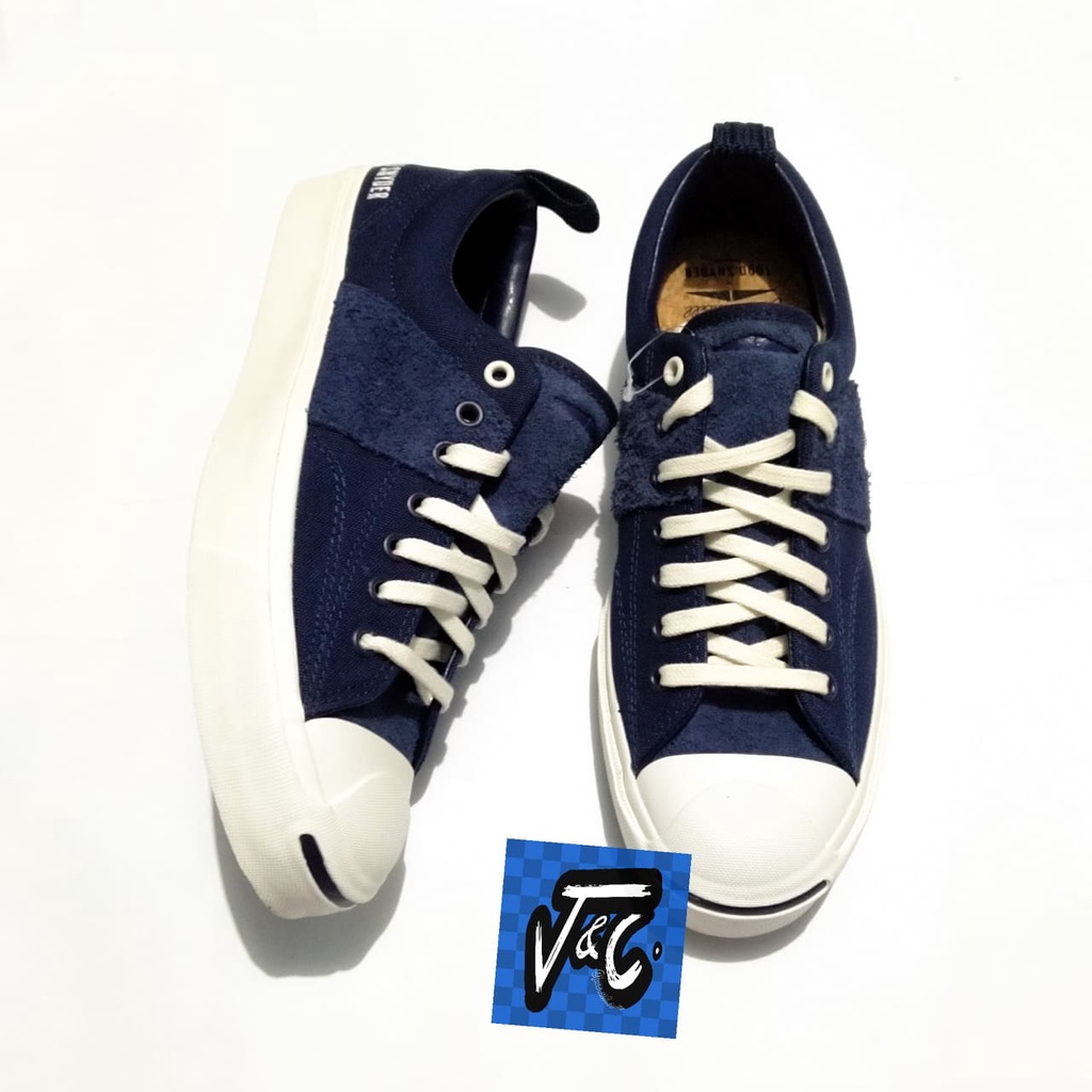 Sepatu Converse Jack Purcell x Todd Snyder Ox Obsidian Murah