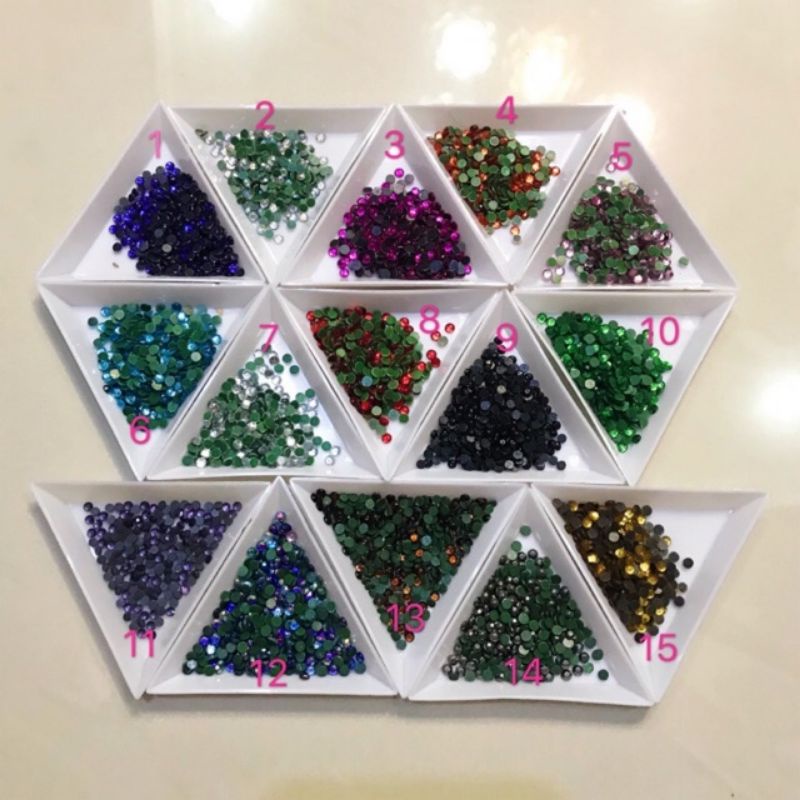 HOTFIX  PAYET SWAROVSKI MOTE RHINESTONE BATU GOSOK MUTE HOT FIX