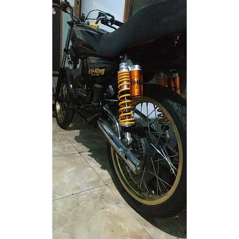 shockbreaker belakang bebek 320mm tabung atas rxking tiger cb