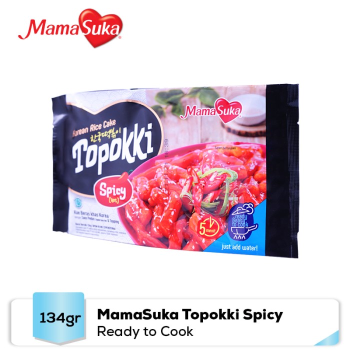 

INSTANT-CAMILAN- MAMASUKA TOPOKKI HOT SPICY 134 GR (READY TO COOK) -CAMILAN-INSTANT.