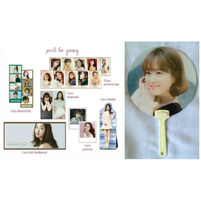 Paket/Mini Fankit Actor/Actress | Park Bo Young | Doom At Your Service