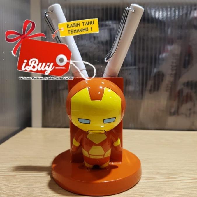 

Office & Stationery | Document Organizer | Miniso Cute Ironman Tempat Alat Tulis Pulpen Pensil Desk Organizer | Best Seller