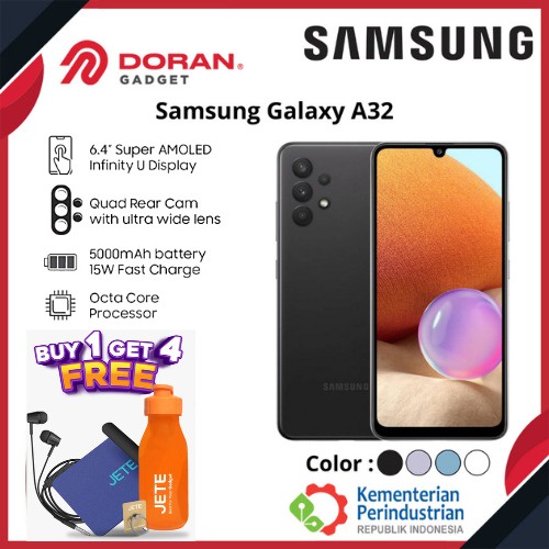 Samsung Galaxy A32 6/128GB - 8/128 Garansi Resmi SEIN