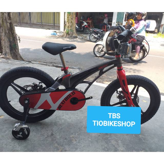 Sepeda bmx 16 inch United Nexi Bold Magnesium