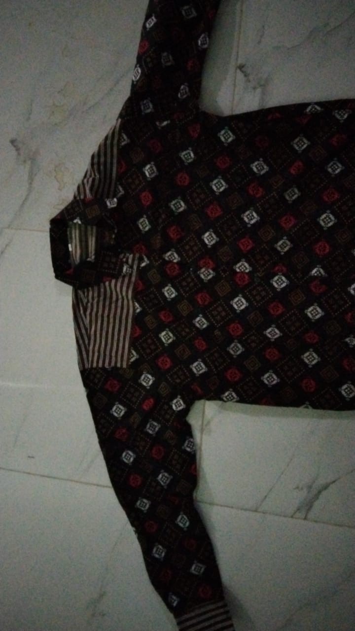 Kemeja Hem Batikk
