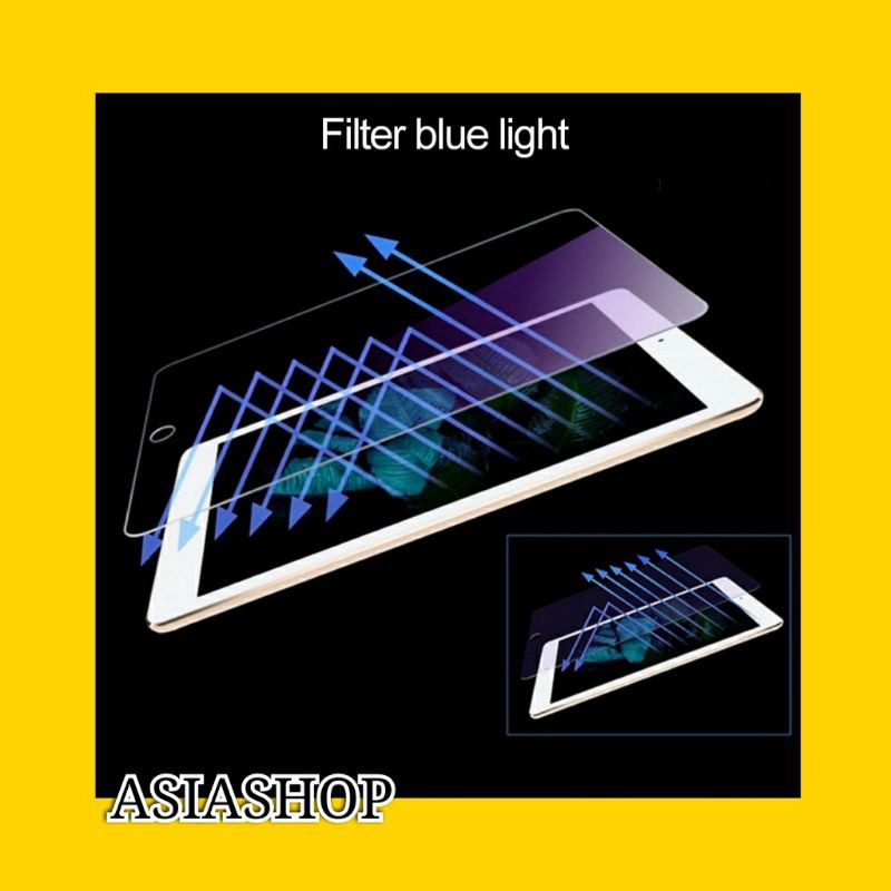 TEMPERED GLASS ANTI RADIASI/ ANTI BLUE UV Light Tab S6 Lite tab A7 LITE