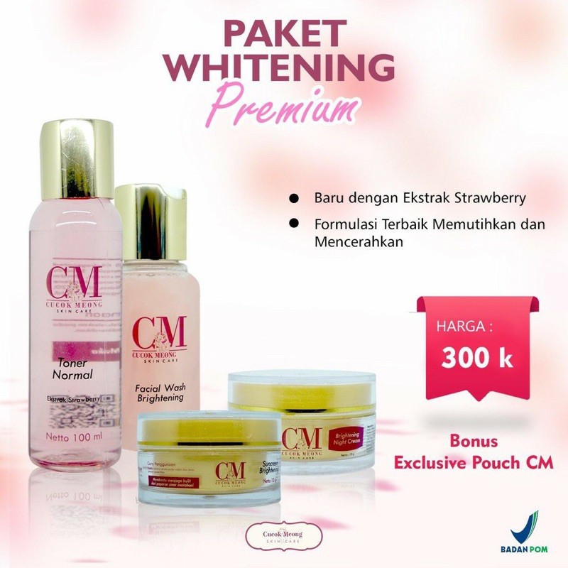 PAKET PLATINUM WHITENING CM