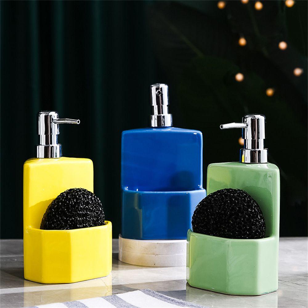 Populer Dispenser Sabun Cuci Tangan Dapur Cair Lotion Shampoo Foam Bottle Botol Hand Sanitizer