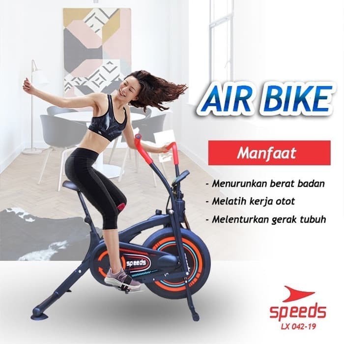 Sepeda Statis spinning bike Platinum Bike Gym fitness Indoor 042-19