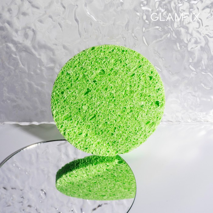 Glam Fix Cellulose Cleansing Sponge - KUNING ORIGINAL