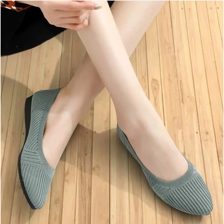 SEPATU WANITA FLAT SHOES SLIP ON - RAINA SHOES MA