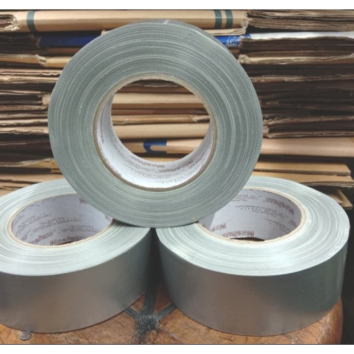 DUCT TAPE AC / LAKBAN KAIN merk NASHUA SILVER 2"