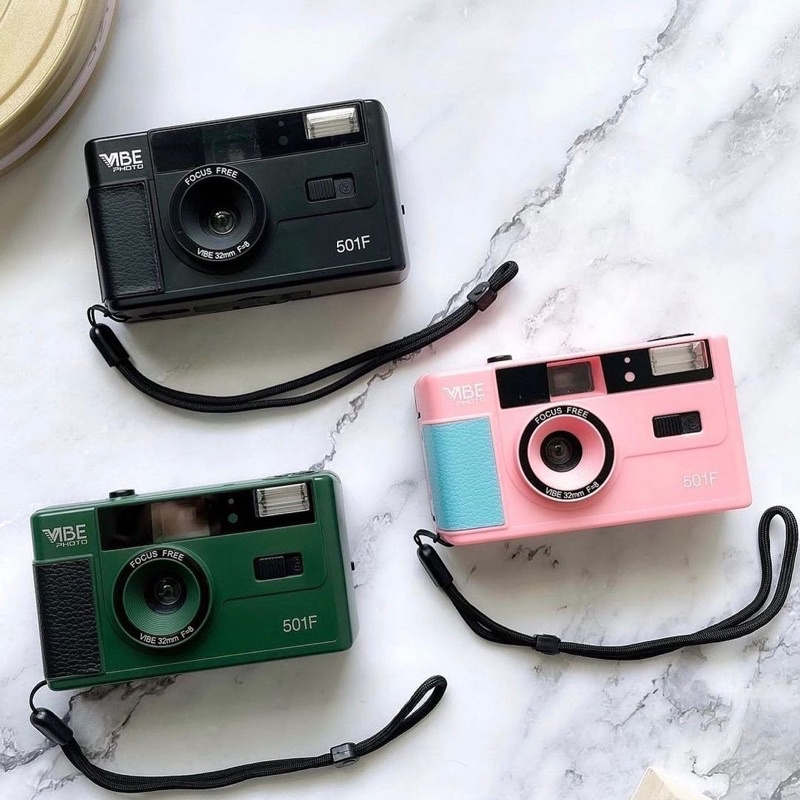 (ORIGINAL) Vibe Photo 501F Retro 35mm Reusable Film Camera-5